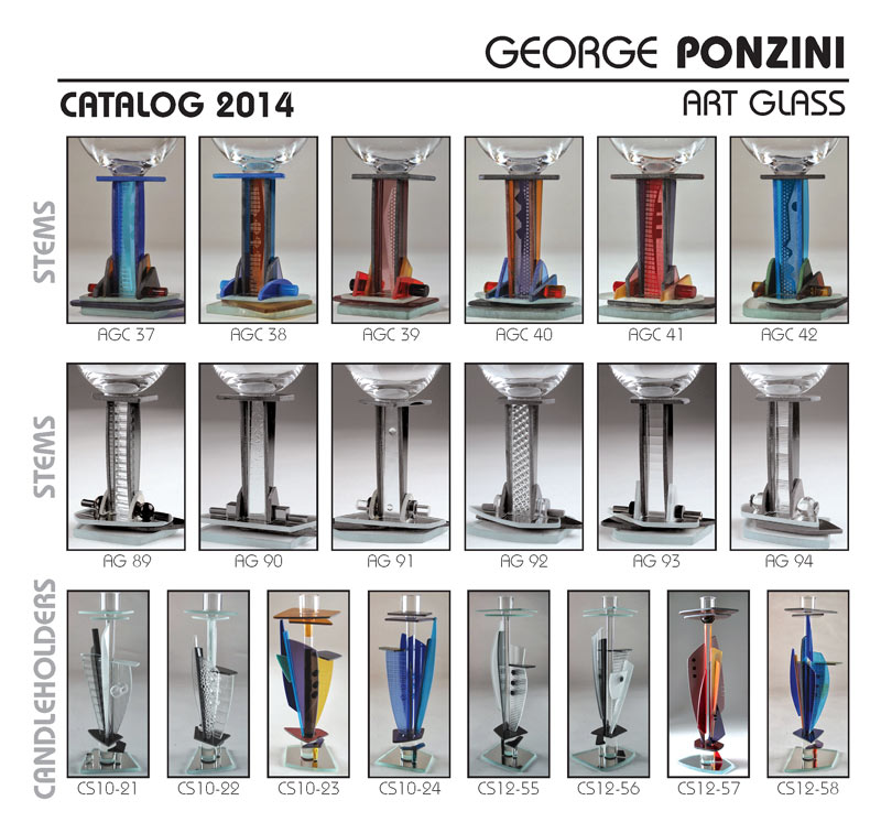 Ponzini Art Glass Catalog 2014 pg 1a