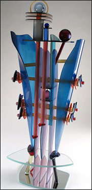 Sculptural glass